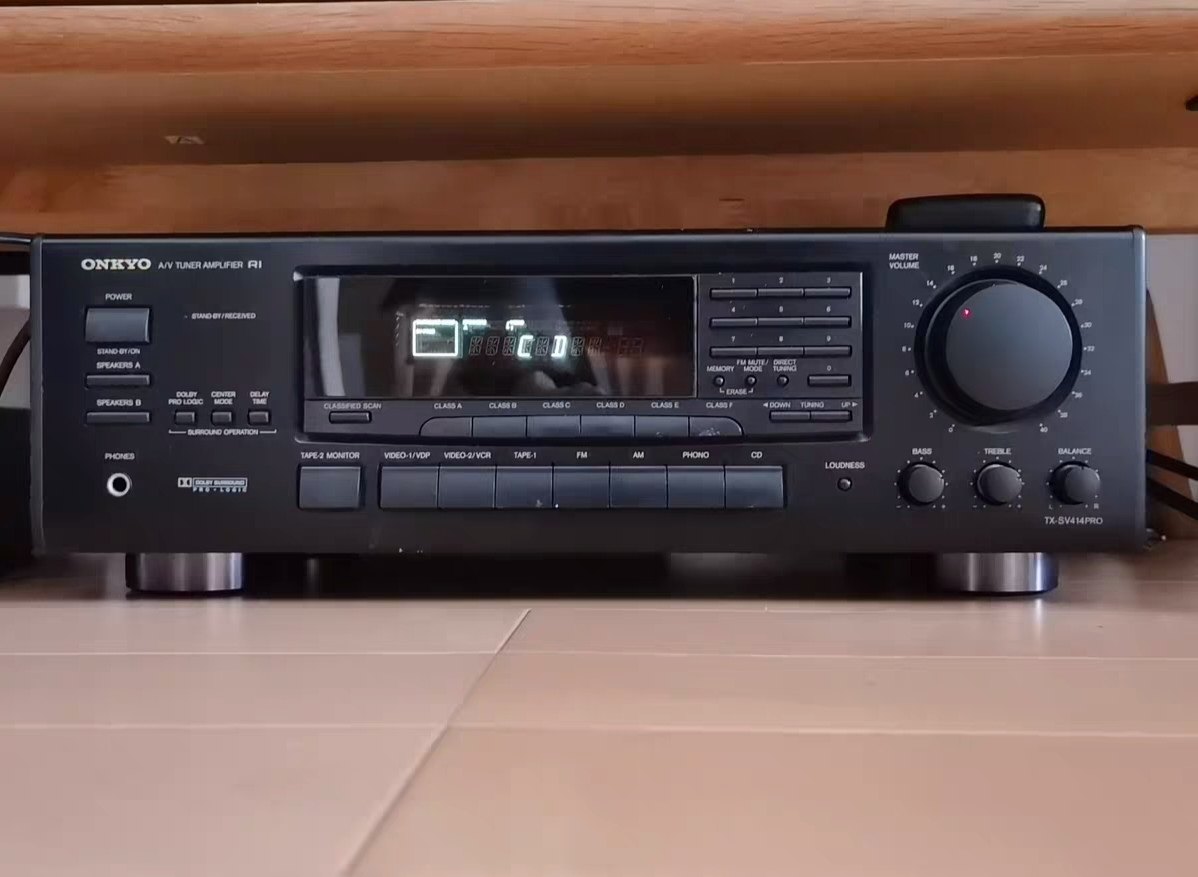 原装进口安桥TX-SV414PRO 二手家庭影院功放 大功率